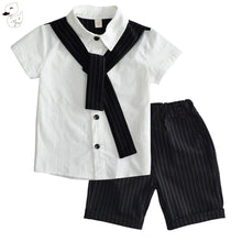 Load image into Gallery viewer, T-shirt +short pants for baby  Boys