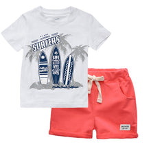 Load image into Gallery viewer, T-Shirt Top Pants Sets for Baby Boys