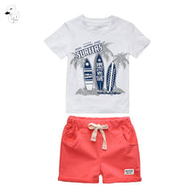 Load image into Gallery viewer, T-Shirt Top Pants Sets for Baby Boys