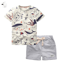 Load image into Gallery viewer, Children's Sets for Boys O-Neck T-Shirt and Pants