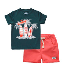 Load image into Gallery viewer, T-Shirt Top Pants Sets for Baby Boys