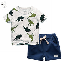 Load image into Gallery viewer, T-Shirt and Pants for Baby Boys