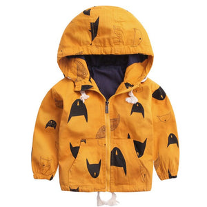 Jacket Hooded Zipper for Baby Boys