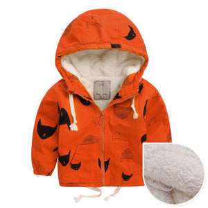 Jacket Hooded Zipper for Baby Boys