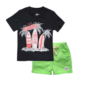 T-Shirt Top Pants Sets for Baby Boys
