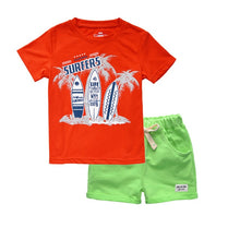 Load image into Gallery viewer, T-Shirt Top Pants Sets for Baby Boys