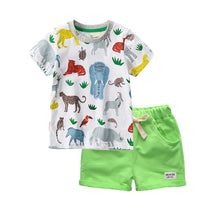 Load image into Gallery viewer, T-Shirt Top Pants Sets for Baby Boys