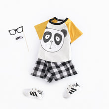 Load image into Gallery viewer, Kid Boys Clothes Panda Sets