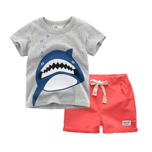 Load image into Gallery viewer, Baby Boys Kids Clothes Set Animal Shark