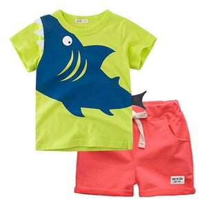 Baby Boys Kid Clothes Set Shark