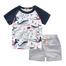 Load image into Gallery viewer, Boys Clothes Sets Cartoon Whale